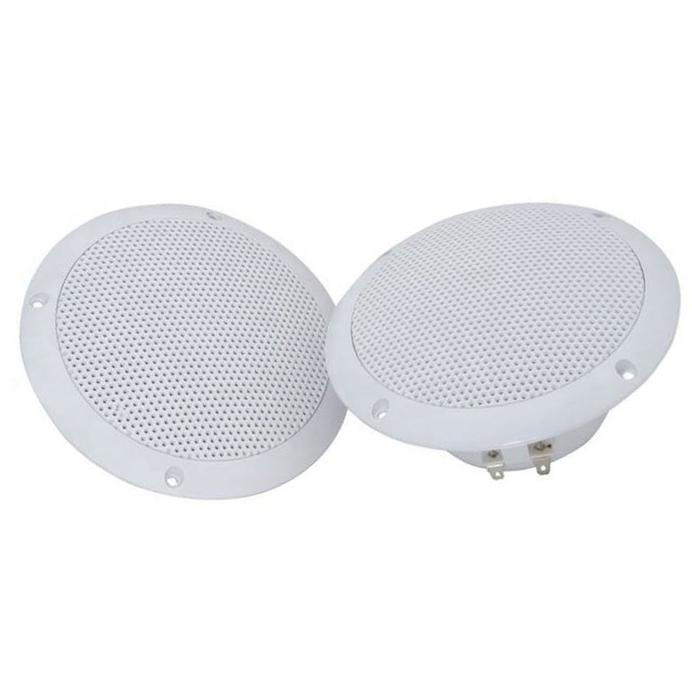 2-Way Marine Speakers 7in 100W White Qty 2
