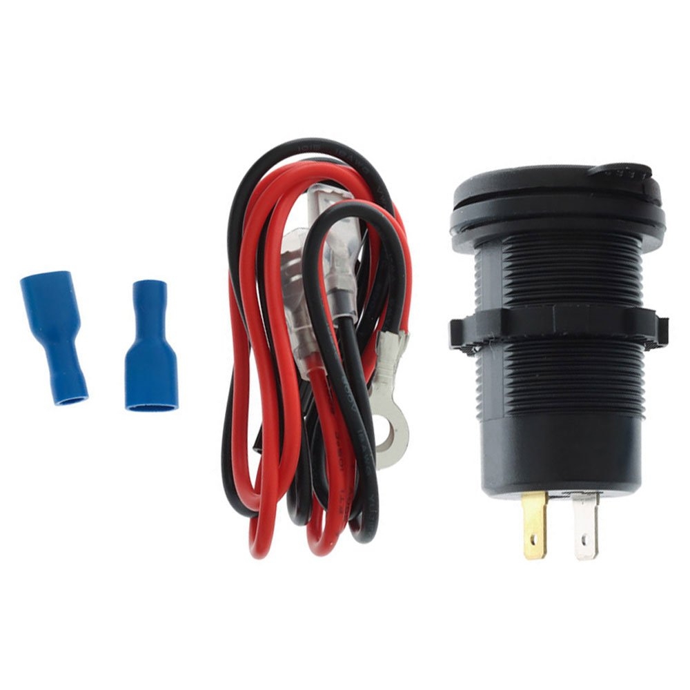Waterproof Triple USB Fast Charger Socket with Switch 12/24V