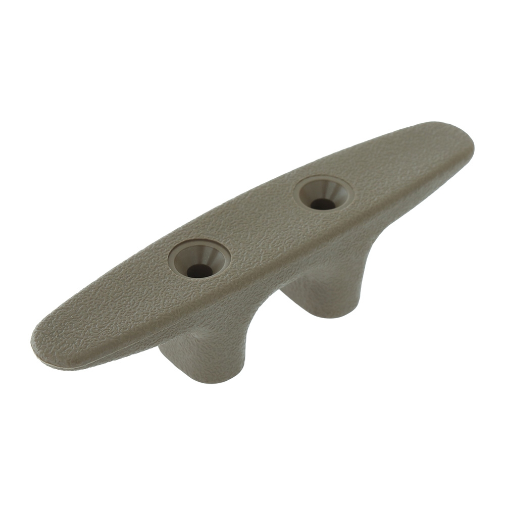 Sea-Dog Heavy Duty Nylon Open Base Cleat Flat Dark Earth 114mm 