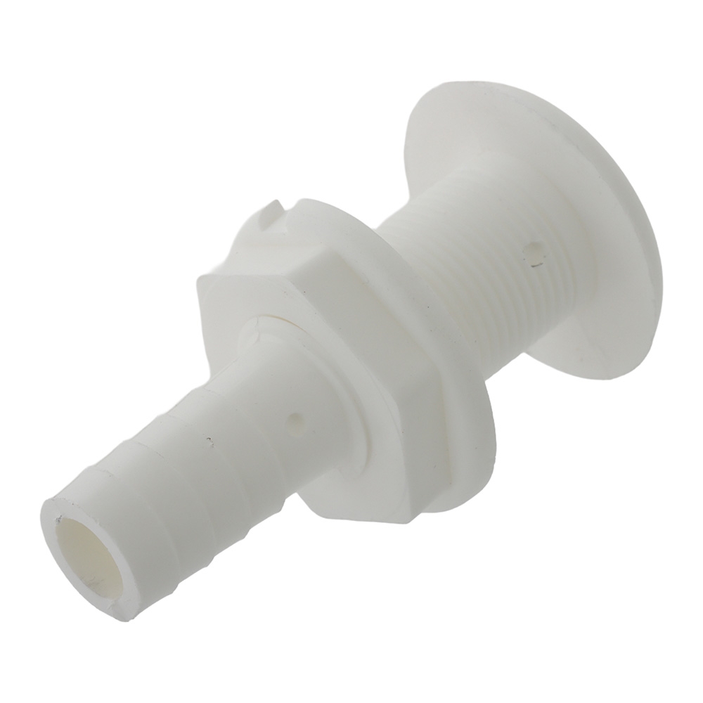 Sea-Dog Polypropylene Thru-Hull Fitting White 3/4in