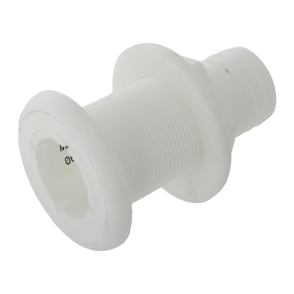 Sea-Dog Polypropylene Thru-Hull Fitting White 1-1/2in