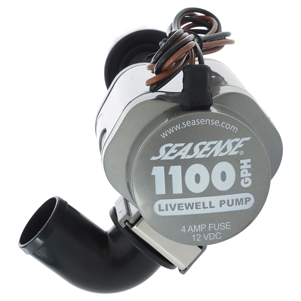 SeaSense Thru-hull Livewell Pump 12V 1100GPH