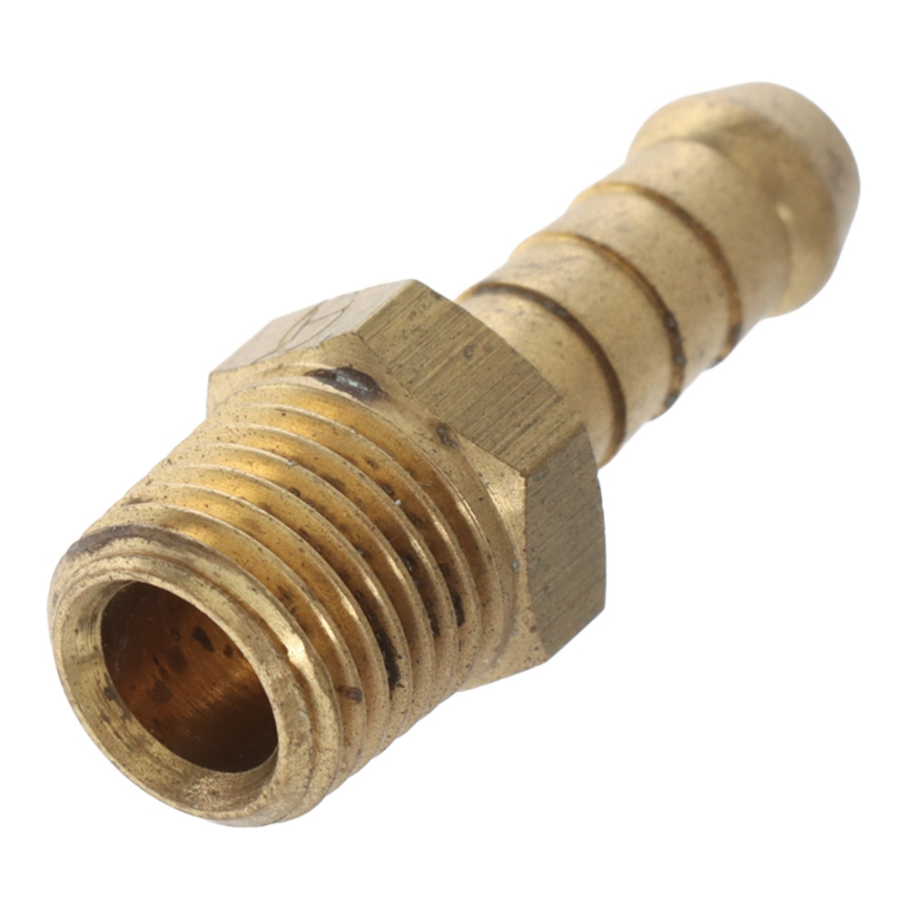 SeaSense Brass Fuel Hose Tail 5/16in to 1/4in NPT Male