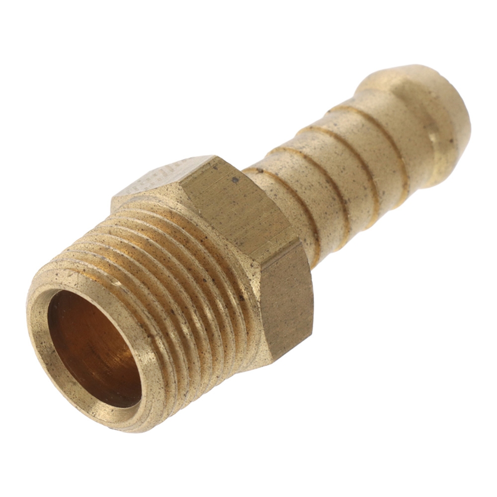 SeaSense Brass Fuel Hose Tail 3/8in to 3/8in NPT Male