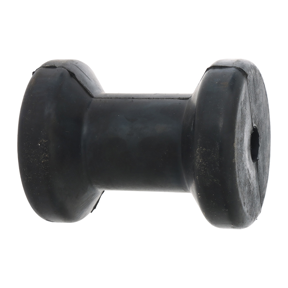 SeaSense Rubber Trailer Spool Roller Black 4 x 1/2in
