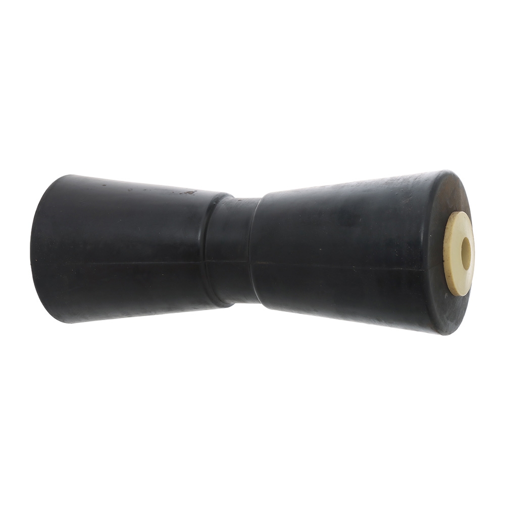 SeaSense Rubber Trailer Keel Roller Black 254mm - 15.8mm Shaft