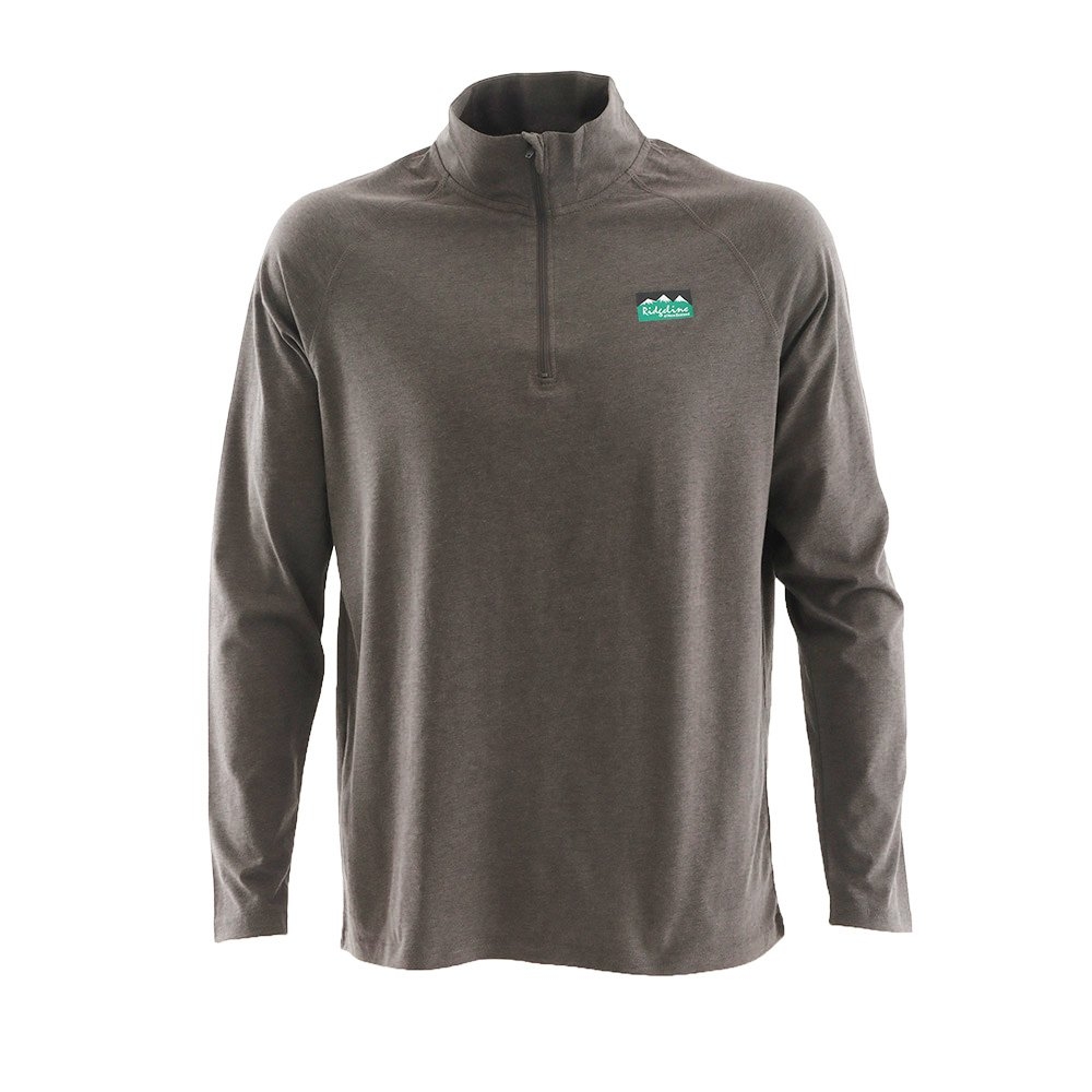 Ridgeline Baseline Mens Long Sleeve Zip Top