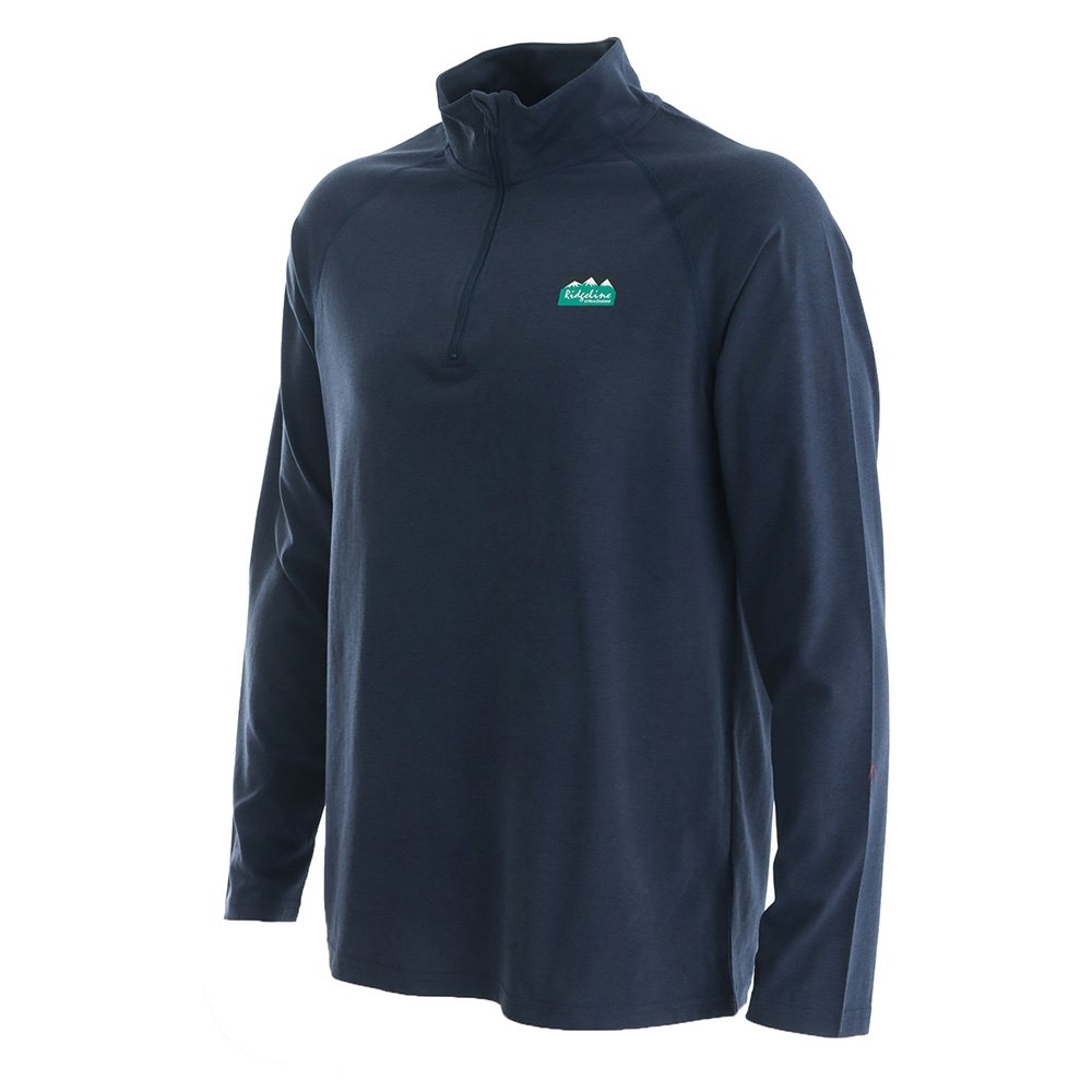 Ridgeline Baseline Mens Long Sleeve Zip Top