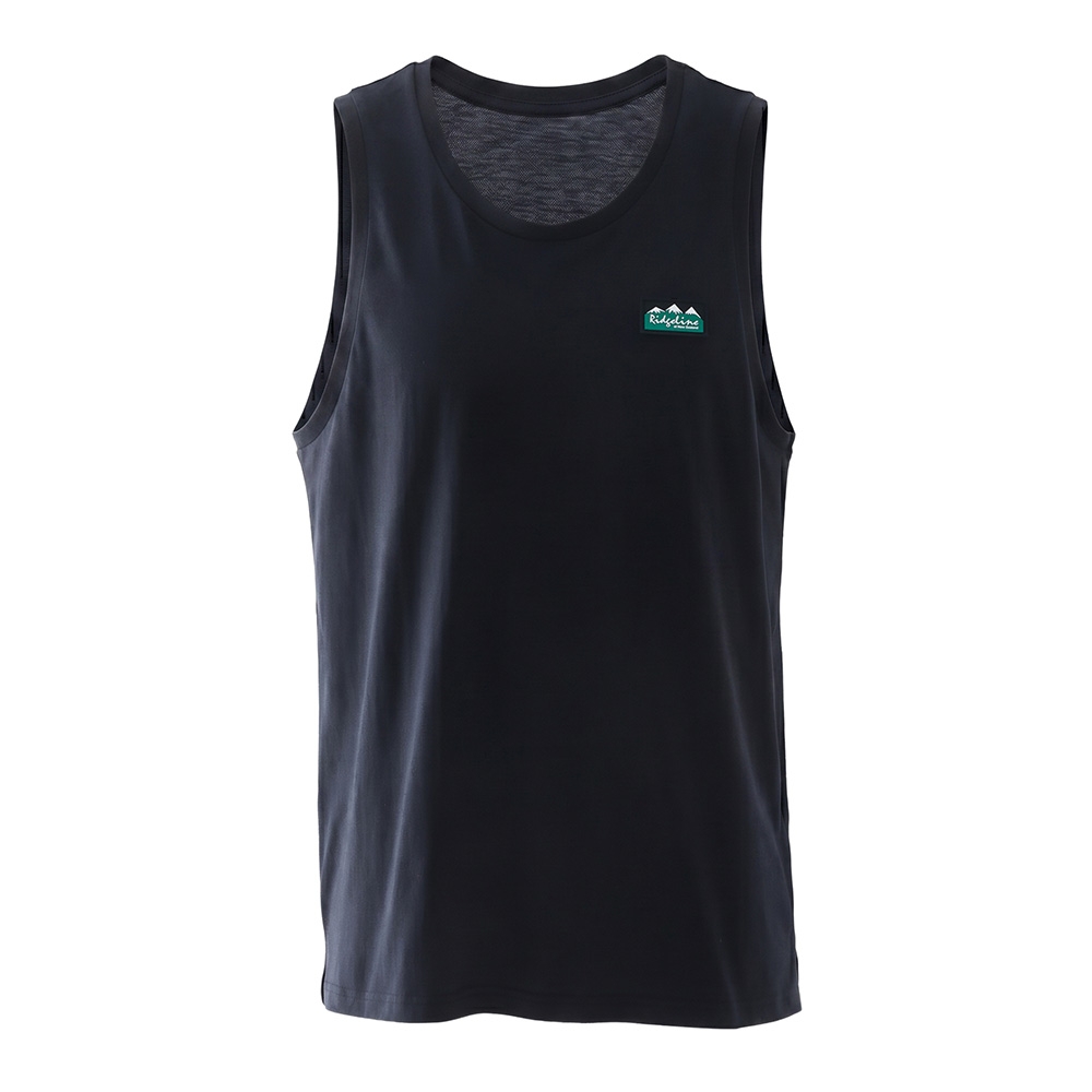 Ridgeline Signature Mens Singlet Black