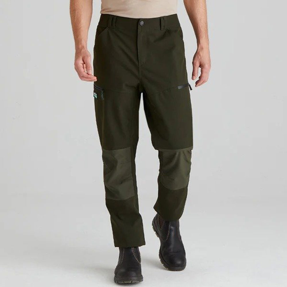 Ridgeline Cambrian Mens Waterproof Pants Deep Forest