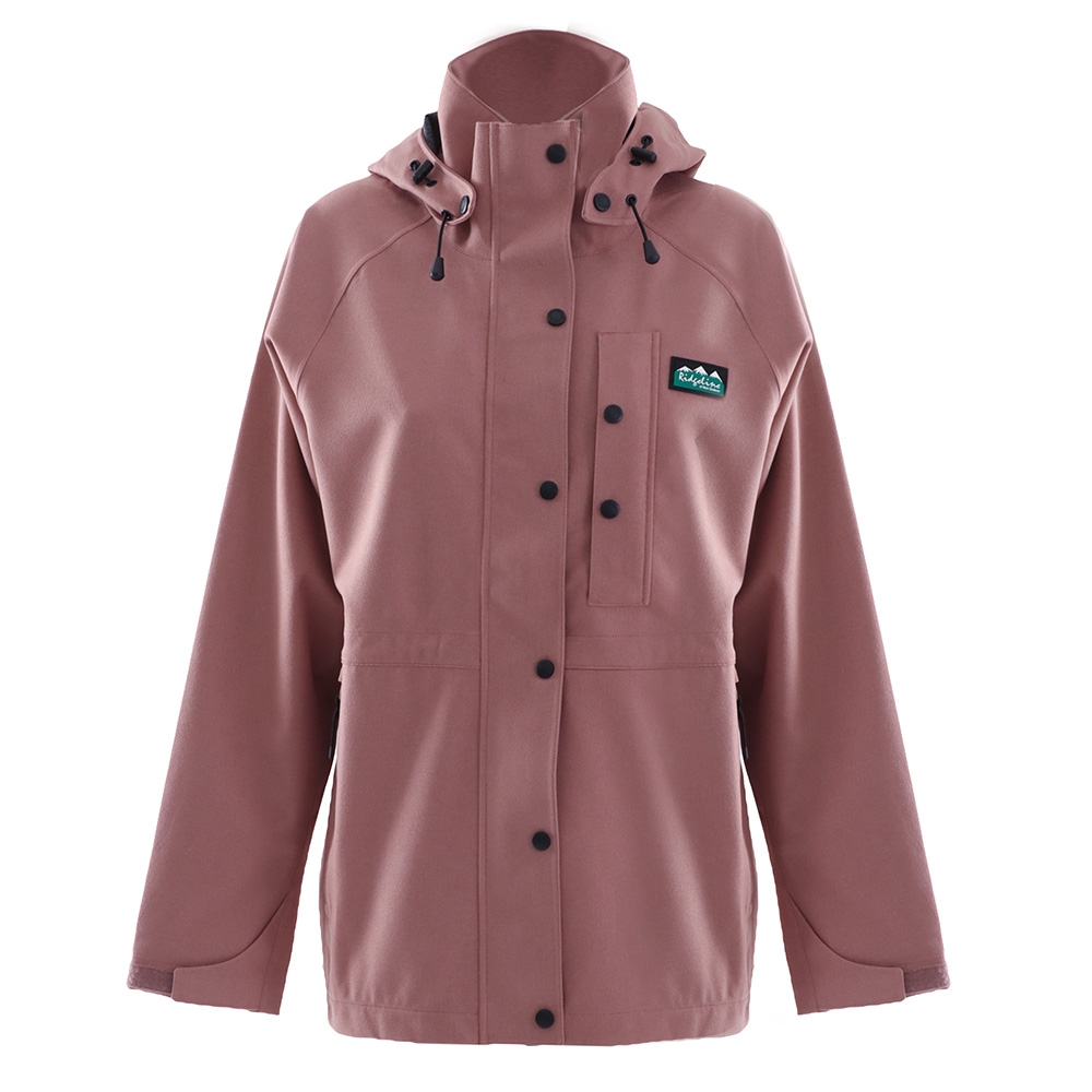 Ridgeline Monsoon Light Womens Waterproof Jacket Dusky Pink Marle