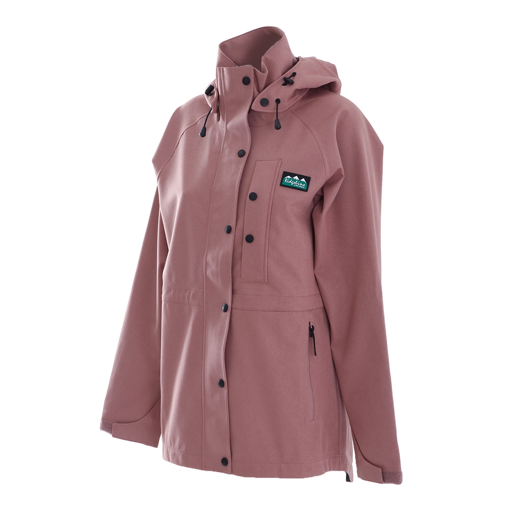 Ridgeline Monsoon Light Womens Waterproof Jacket Dusky Pink Marle