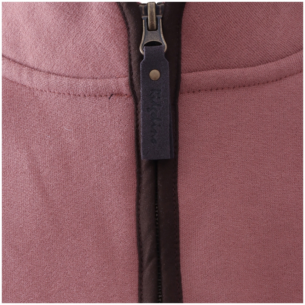 Ridgeline Brancaster Womens 1/4 Zip Top Dusky Pink