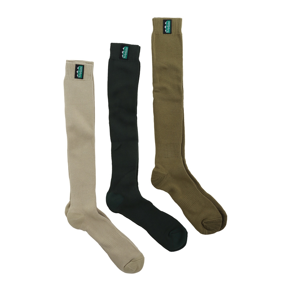 Ridgeline Cotton Work Socks 3-Pack Olive Full Length