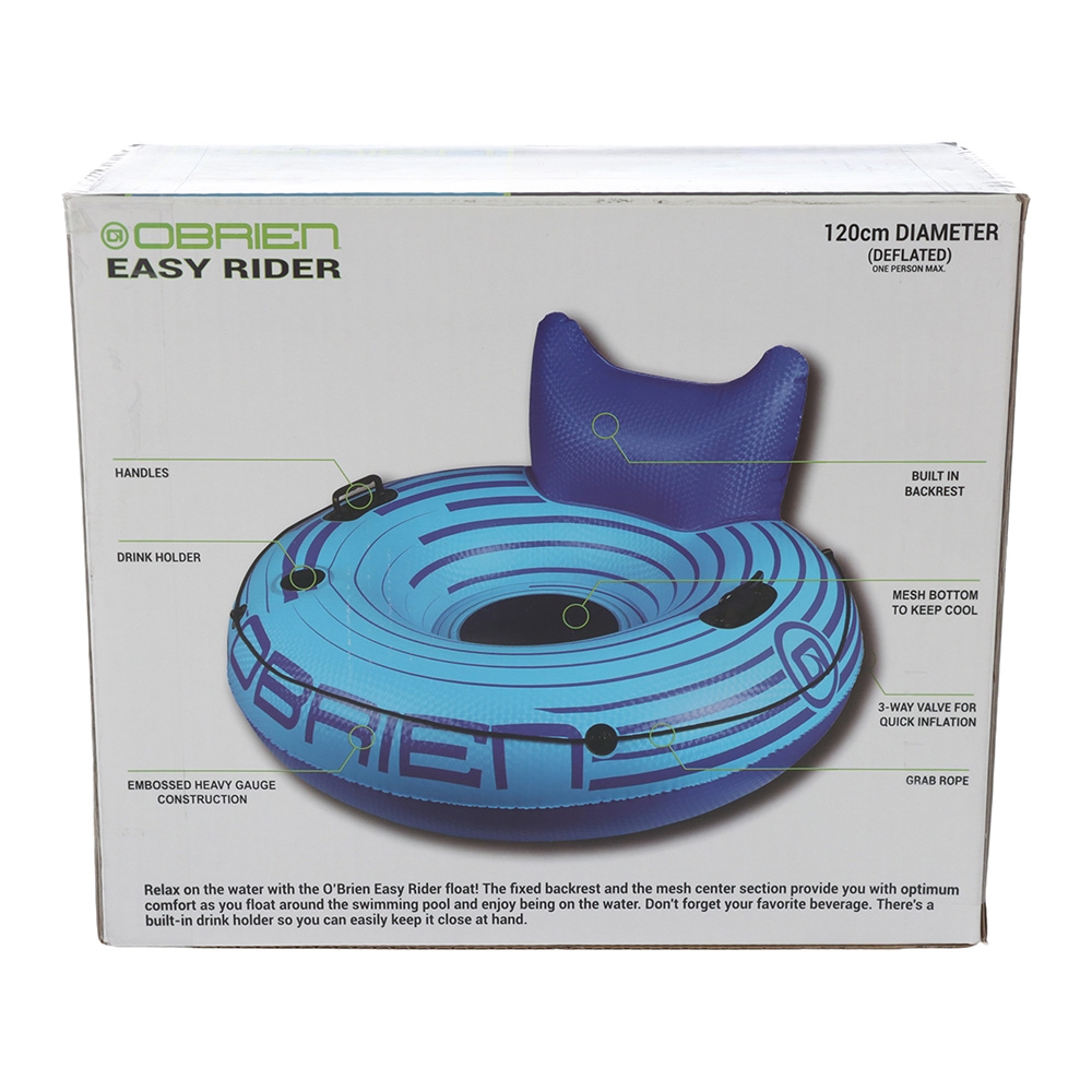O'Brien Easy Rider Inflatable Pool Float 120cm