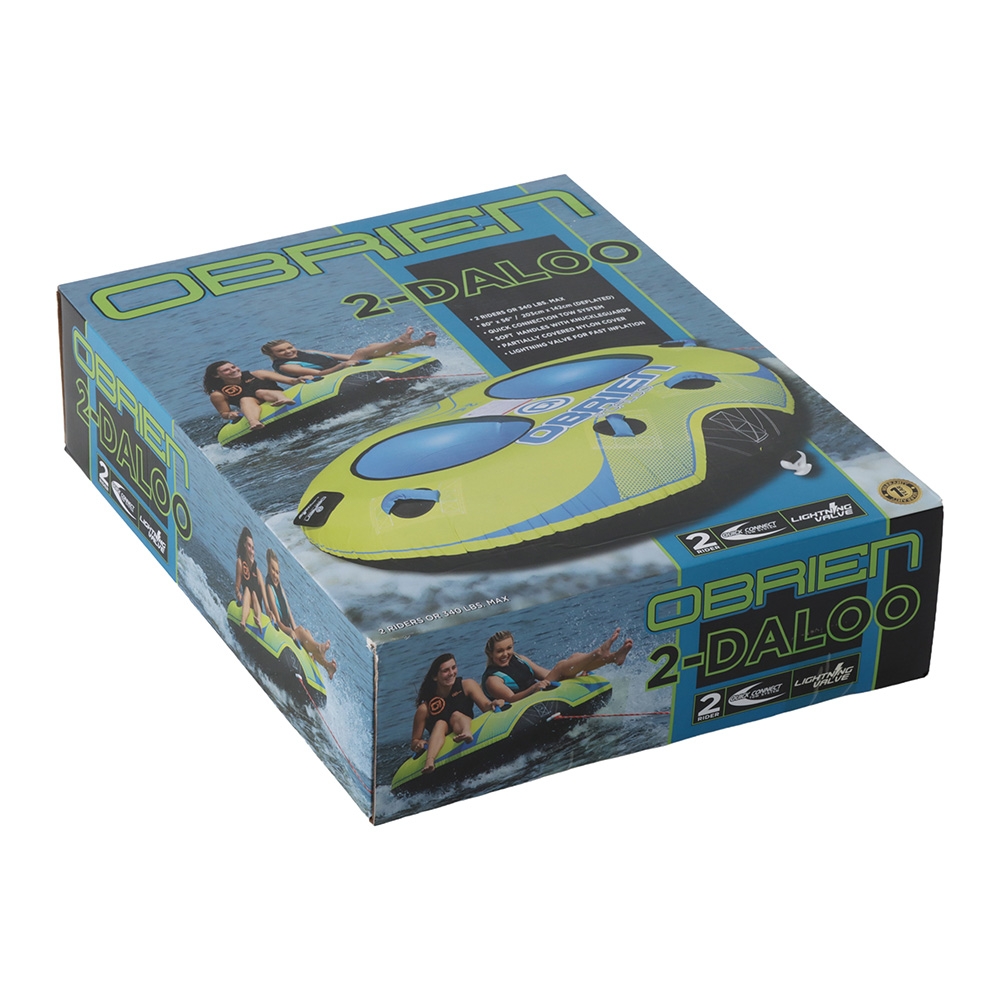 O'Brien Daloo 2-Person Towable Sea Biscuit Ski Tube 203 x 142cm