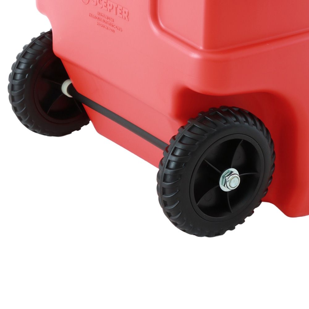 Scepter Portable Powered Fuel Station 53L Petrol / Red