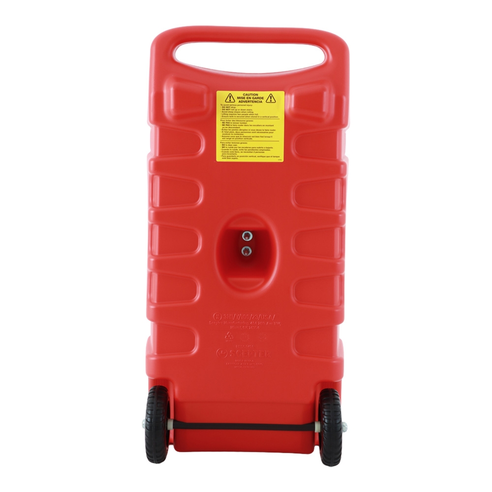 Scepter Portable Powered Fuel Station 53L Petrol / Red