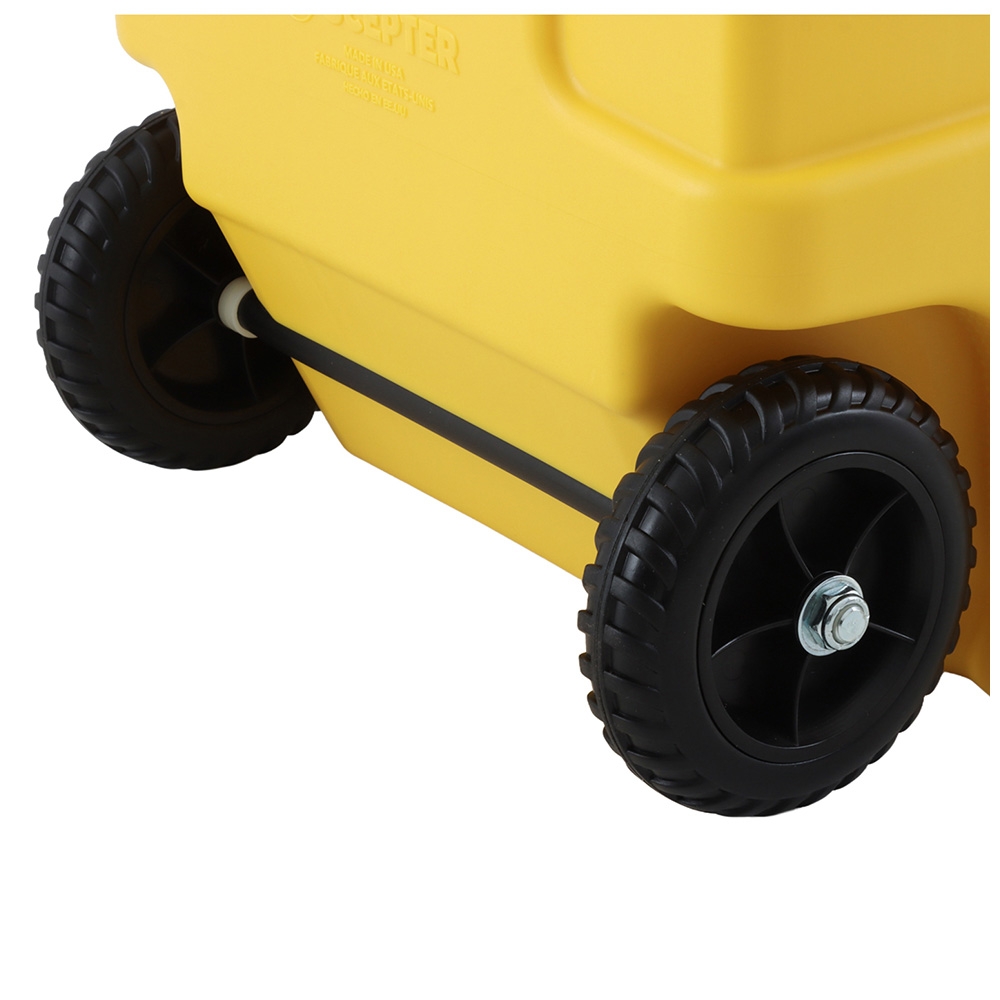 Scepter Portable Powered Fuel Station 53L Diesel / Yellow