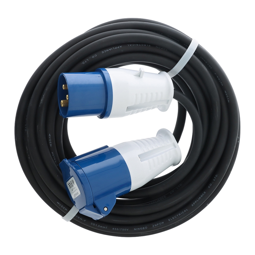 Everroam Heavy Duty Caravan & Motorhome Mains Power Lead 16A 10m