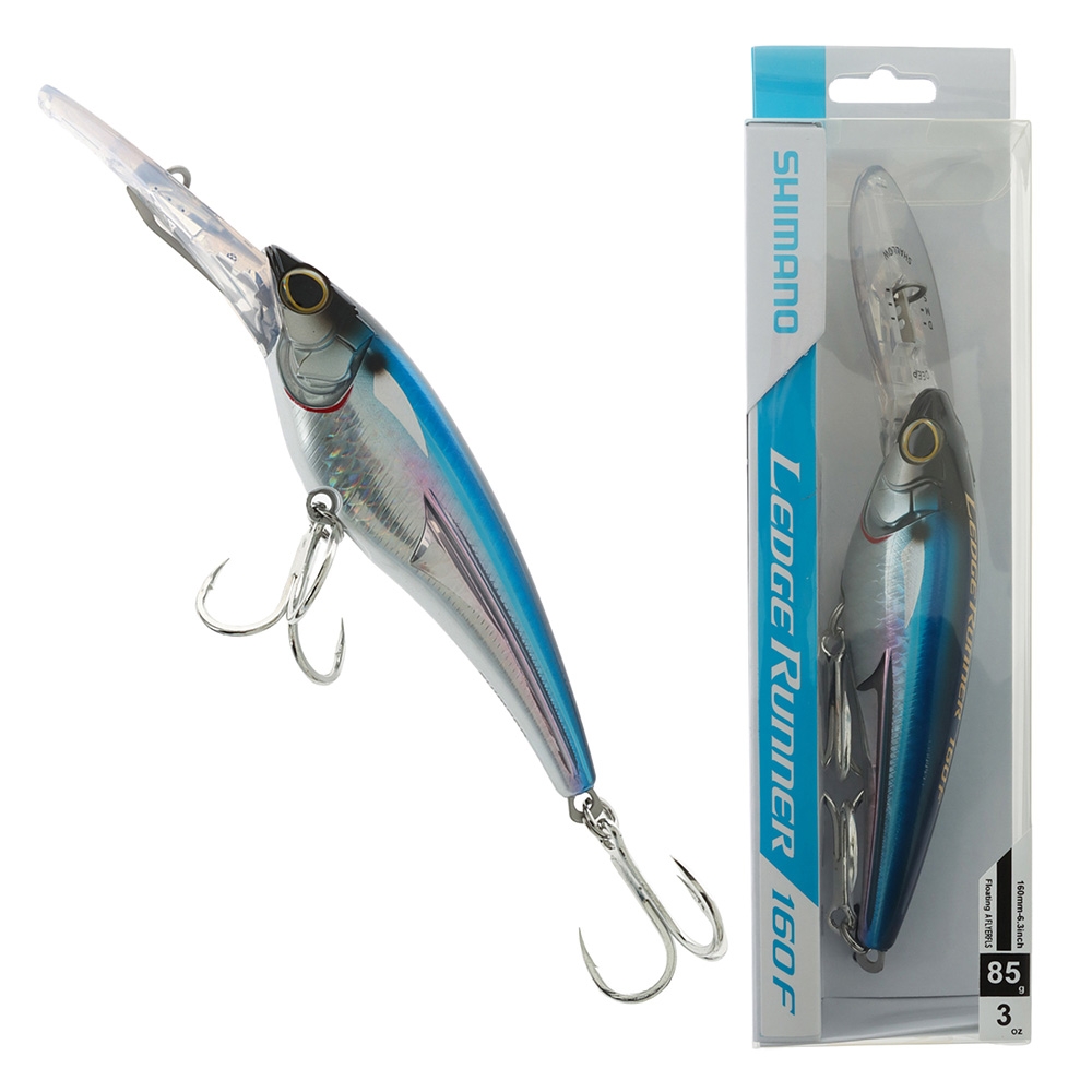 Shimano Ledge Runner 160F Bibbed Trolling Lure 160mm Flyer Flash