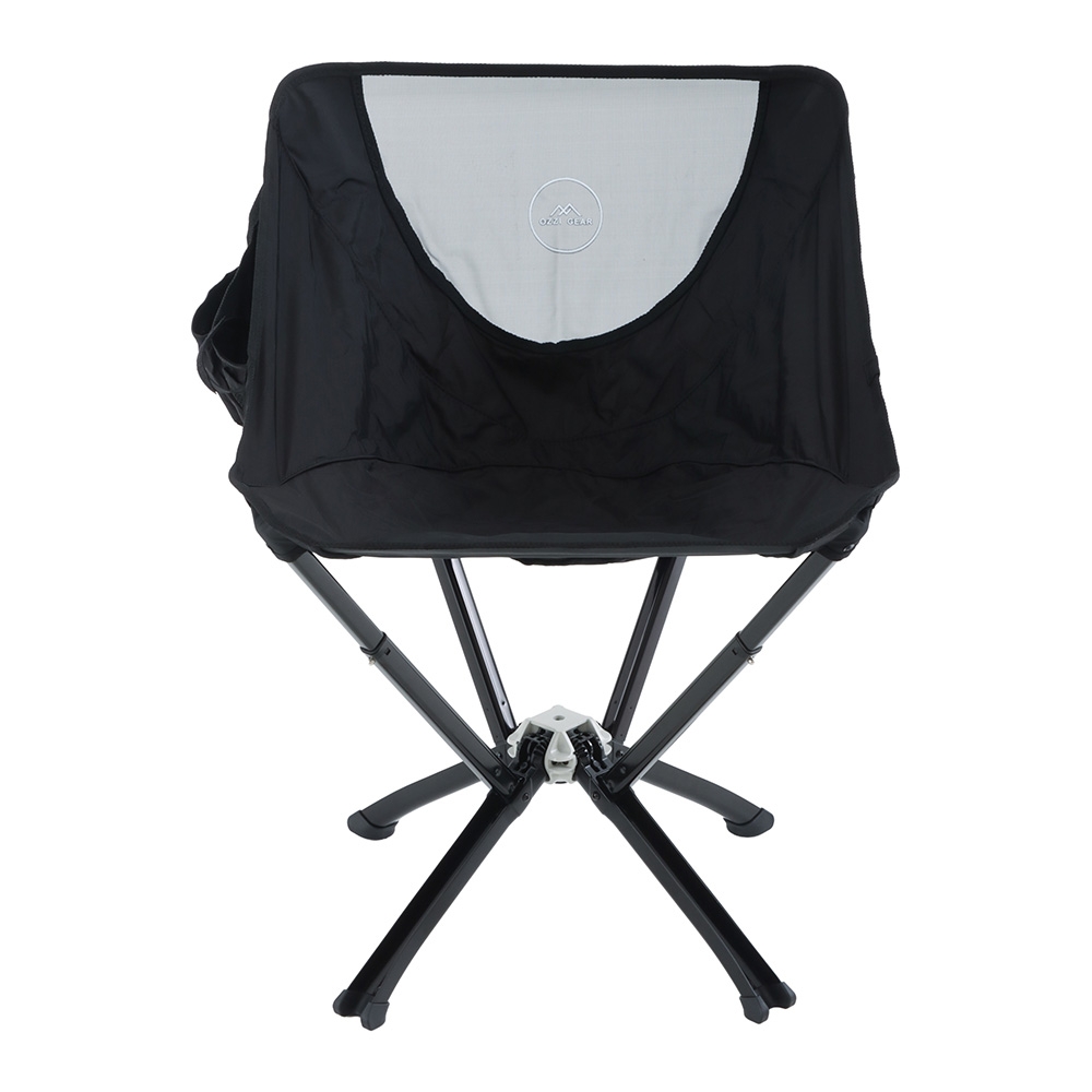 Ozzi Gear Outdoor Compact Camping Chair Black