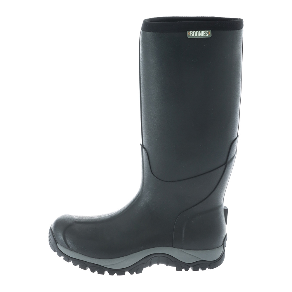 Boonies Rover Tall Mens Neoprene Gumboots Black