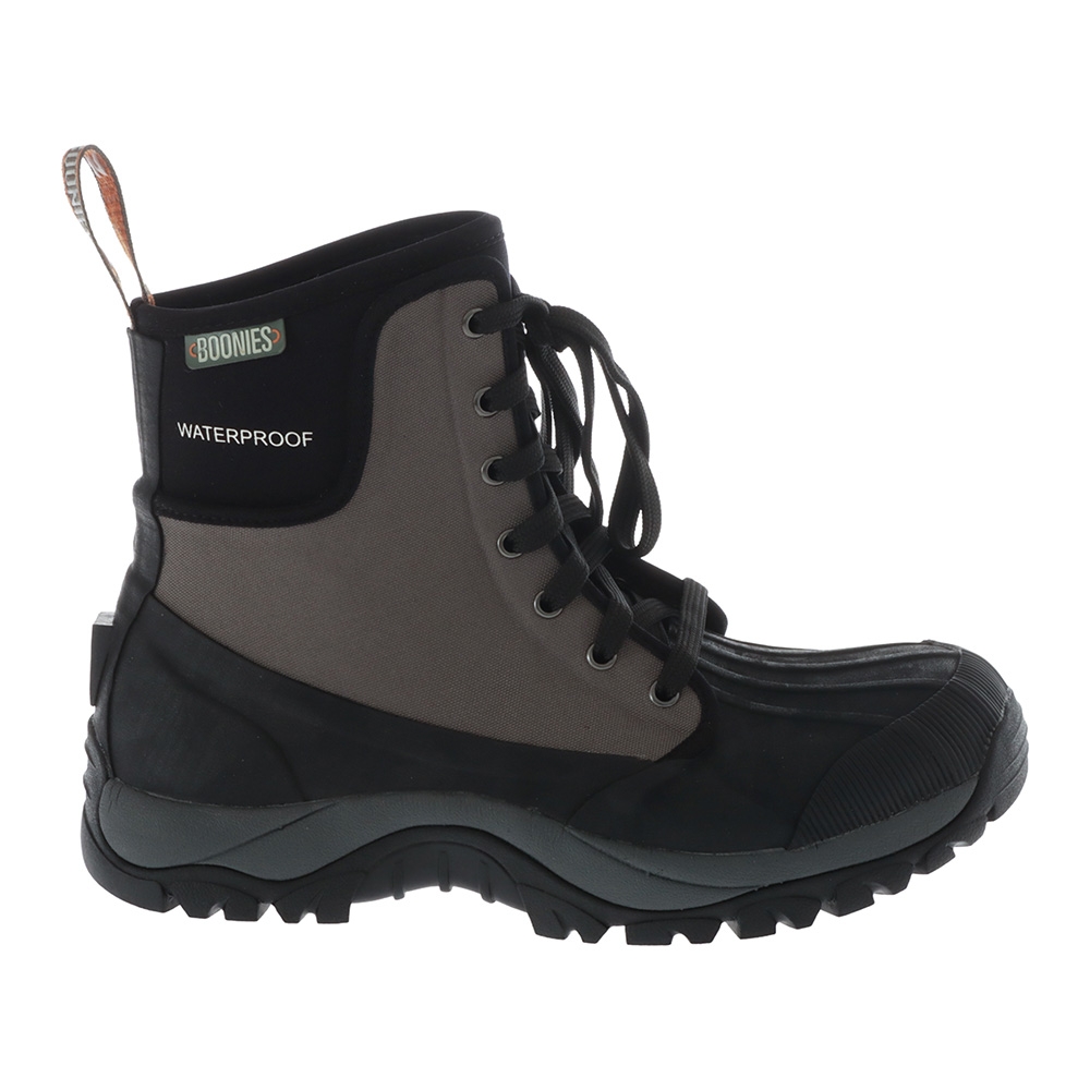 Boonies Kaimai Mens Waterproof Hunting Boots Black/Grey