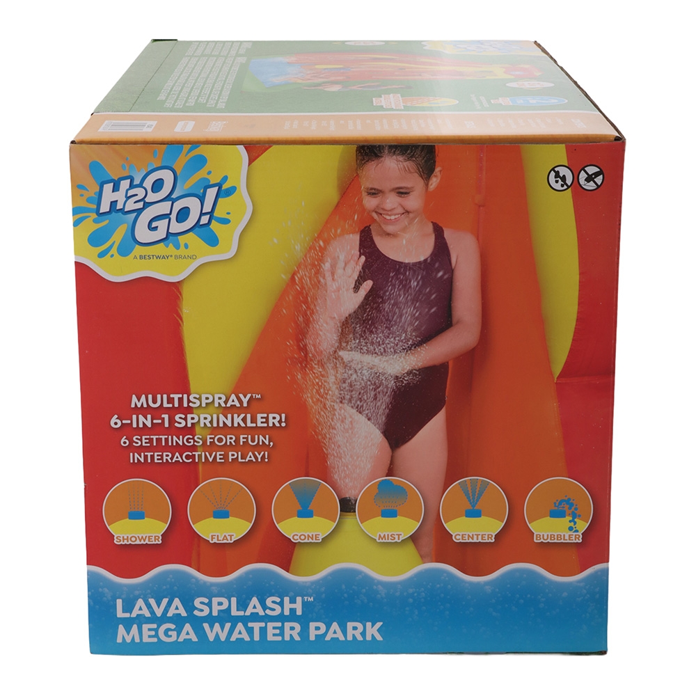 H2OGO! Lava Splash Kids Inflatable Mega Water Park
