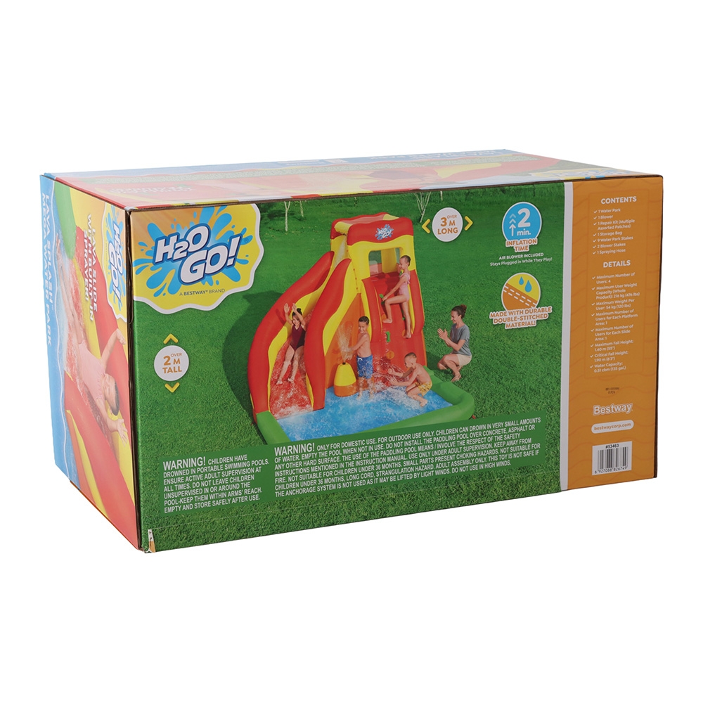 H2OGO! Lava Splash Kids Inflatable Mega Water Park