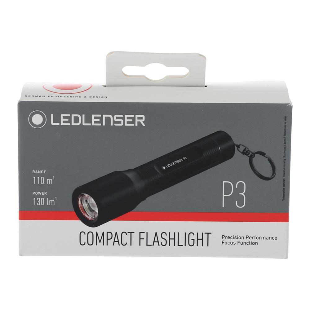 Ledlenser P3 Mini Keyring Torch 130 Lumens