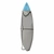 Heavy-Duty 600D Waterproof Kayak Cover with Adjustable Shoulder Strap Grey Small 3.3m-4.6m