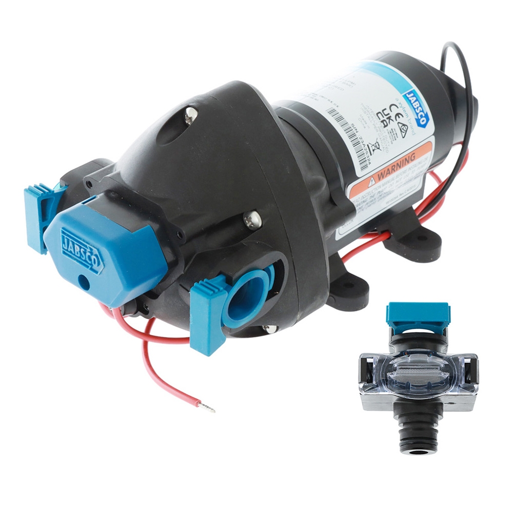 Jabsco PAR-Max 3 Water Pressure System Pump 12VDC 11LPM 25PSI