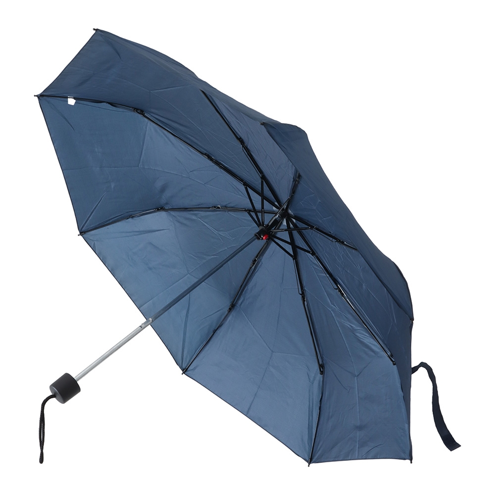 Real Value Compact Travel Umbrella Manual Open Navy