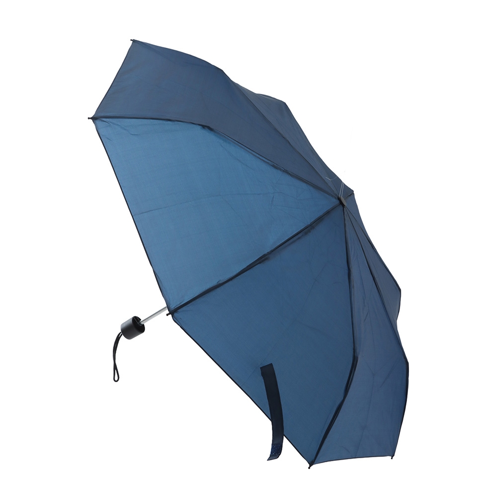 Real Value Compact Travel Umbrella Manual Open Navy