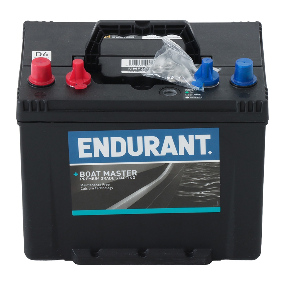 Endurant Boat Master MMF24/500 Marine Starting Battery 12V 60Ah 500CCA