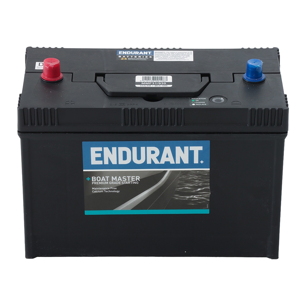 Endurant Boat Master MMF31/930 Marine Starting Battery 12V 100Ah 930CCA