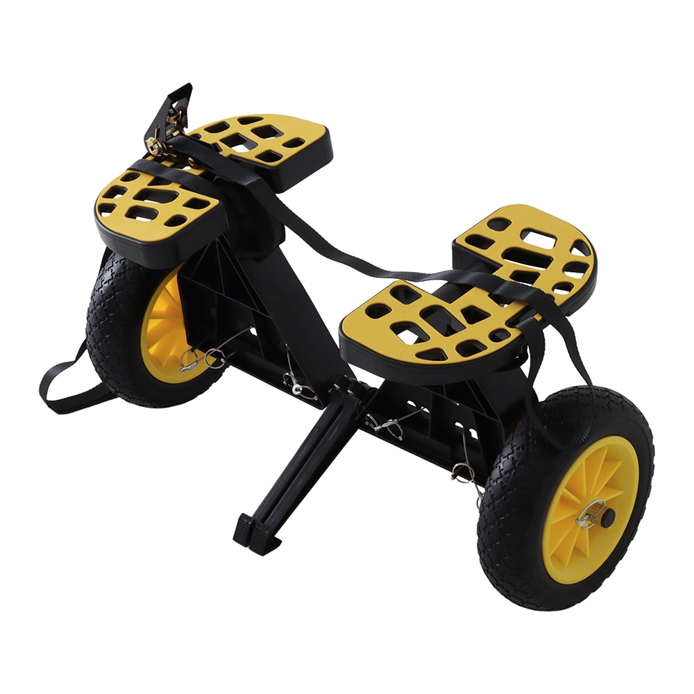 Heavy Duty Detachable Kayak and SUP Trolley Yellow