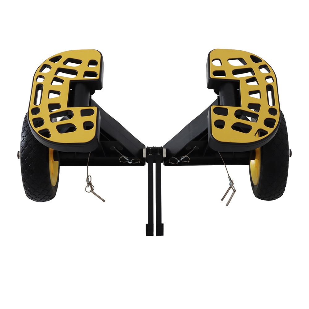 Heavy Duty Detachable Kayak and SUP Trolley Yellow