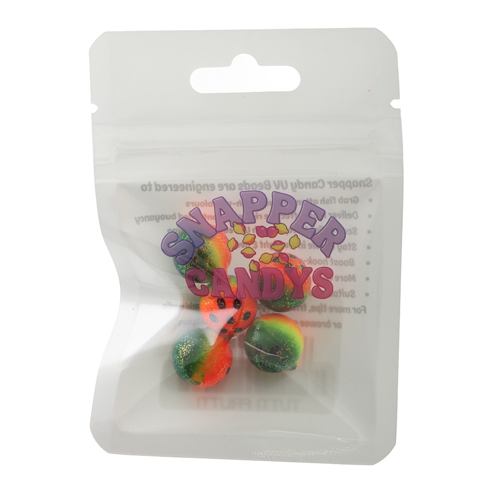 Snapper Candy Tutti Frutti UV Beads 5 Pack