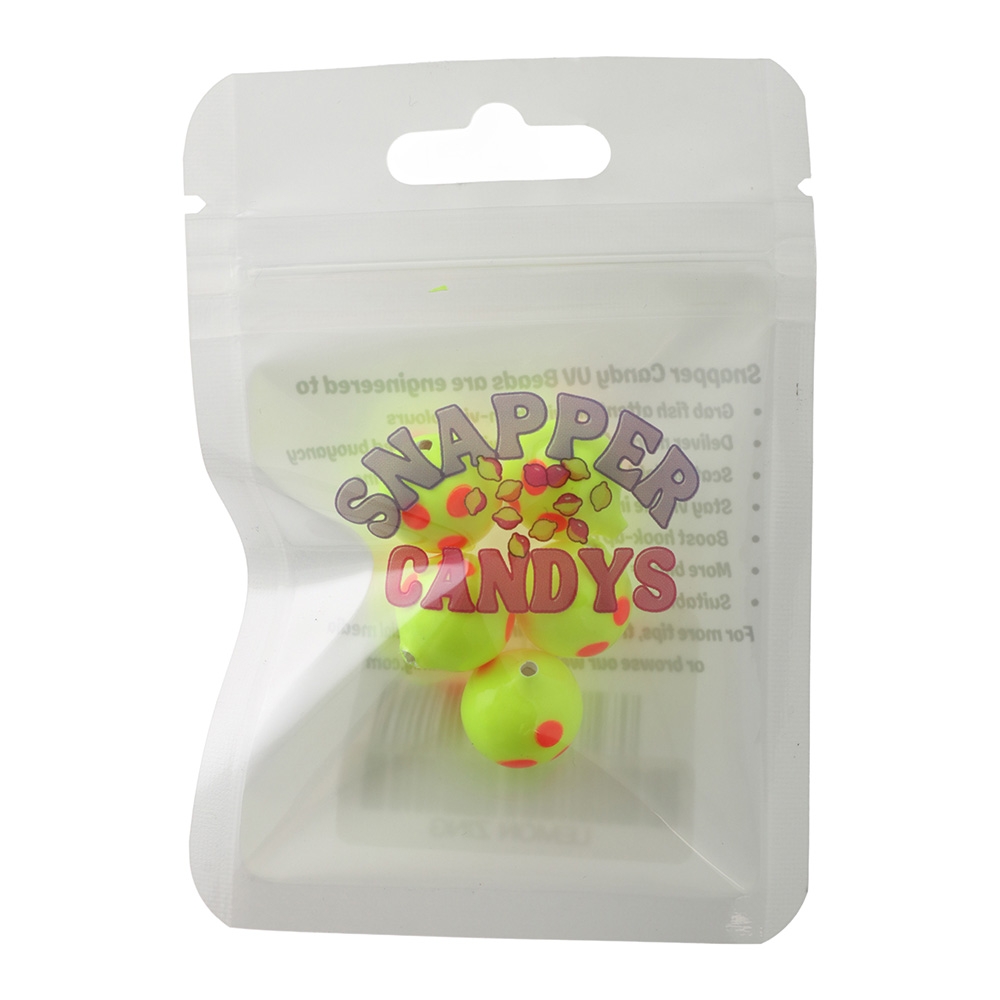 Snapper Candy Lemon Zing UV Beads 5 Pack