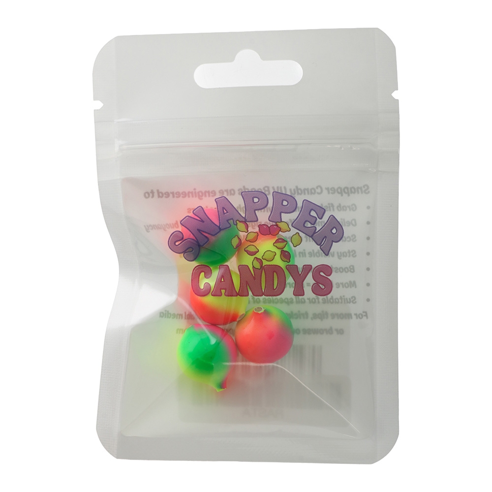 Snapper Candy Rasta UV Beads 5 Pack