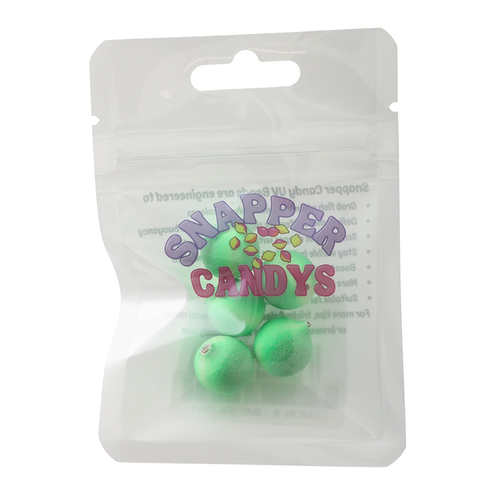 Snapper Candy Lemon and Lime Glow UV Beads 5 Pack