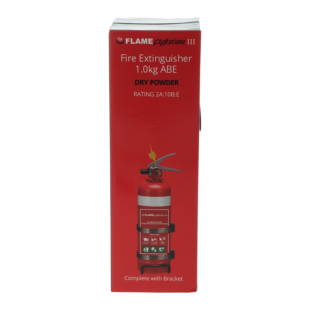 Flamefighter III ABE Dry Powder Fire Extinguisher 1kg 2A:10B:E