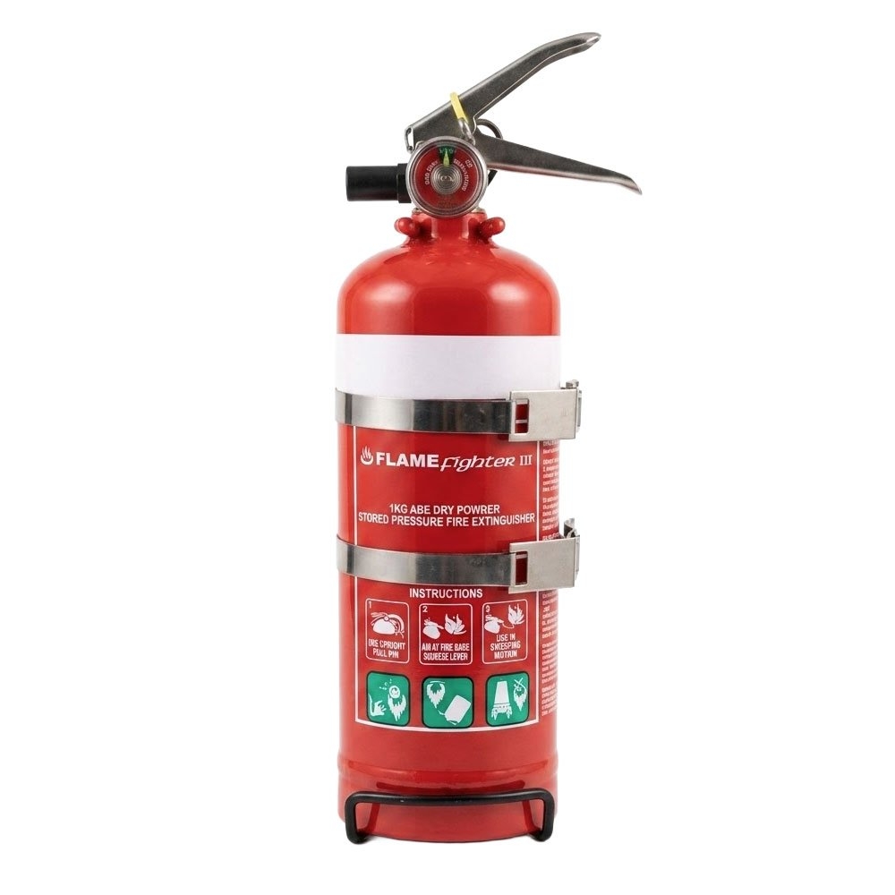 Flamefighter III ABE Dry Powder Fire Extinguisher 1kg 2A:10B:E