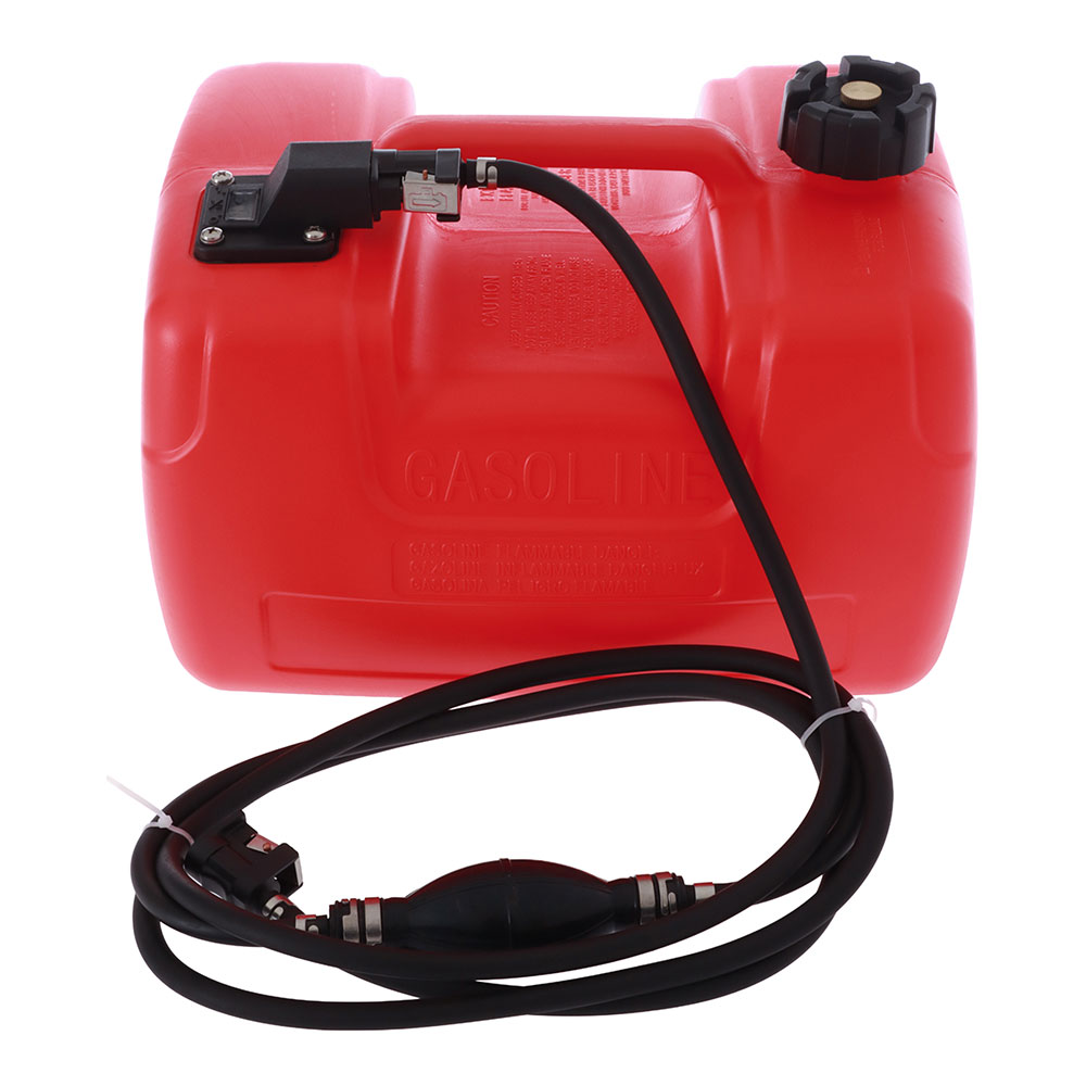 Portable Outboard Fuel Tank with Yamaha Fuel Line and Fittings 12L