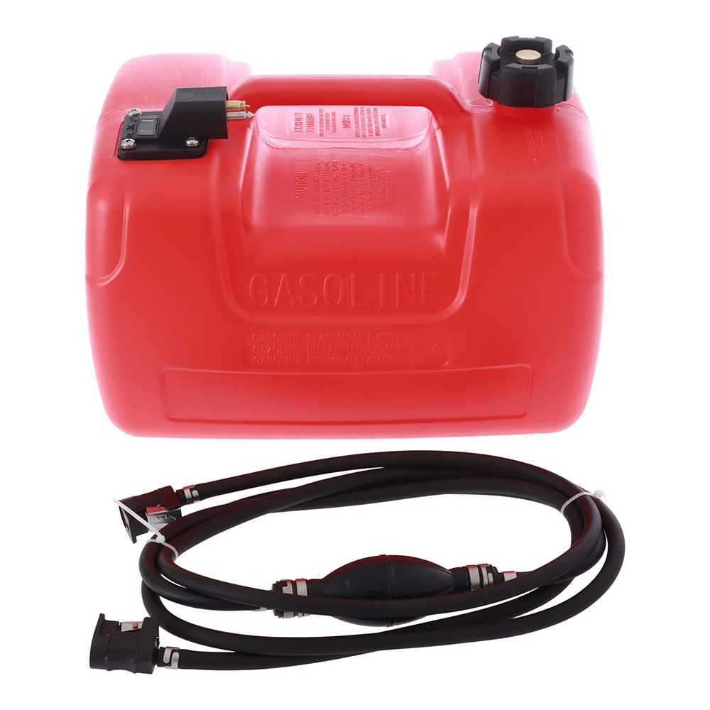 Portable Outboard Fuel Tank with Yamaha Fuel Line and Fittings 12L