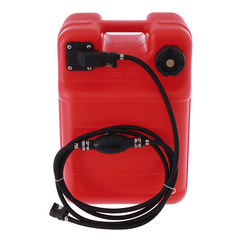 Portable Outboard Fuel Tank with Yamaha Fuel Line and Fittings 24L