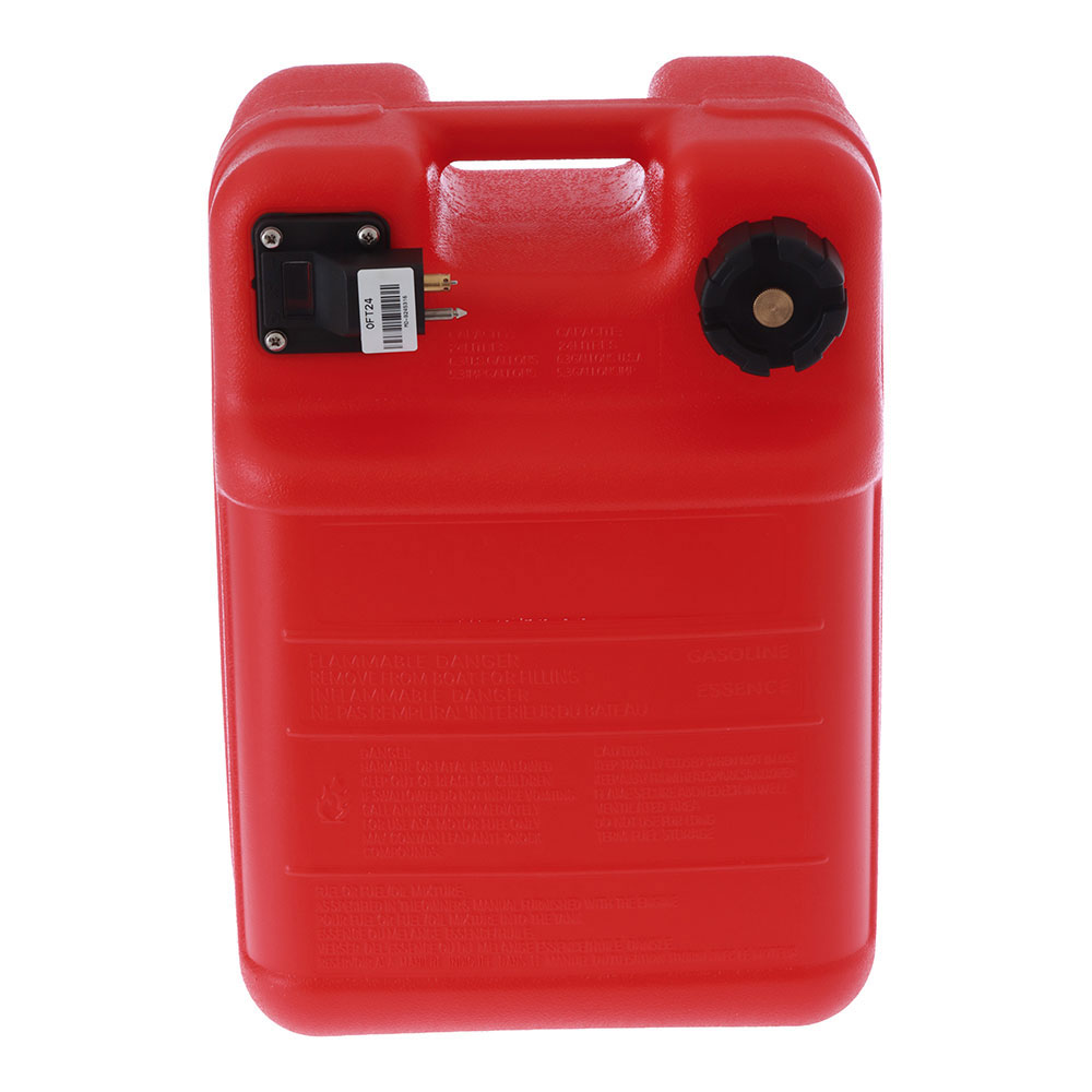 Portable Outboard Fuel Tank with Yamaha Fuel Line and Fittings 24L