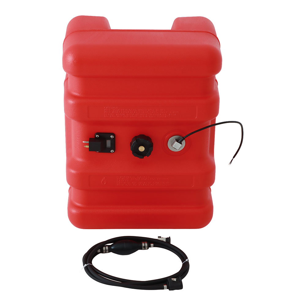 Low-Profile Outboard Fuel Tank with Yamaha Fuel Line and Fittings 55L